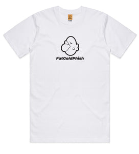 White Cotton T-shirt Logo Print