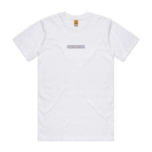 White Cotton T-shirt Graphic Print